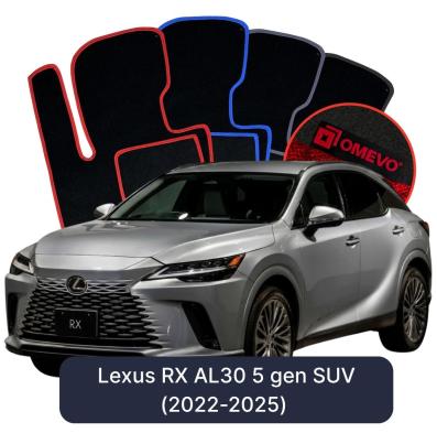 Velours-Autofußmatten OMEVO für Lexus RX AL30 5 gen SUV (2022-2025)