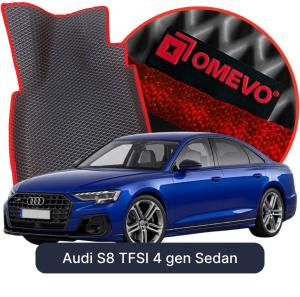 OMEVO 5D Pro EVA Fußmatten für Audi S8 TFSI 4 gen Limousine (2018-2026)
