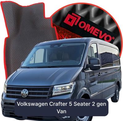 EVA Autoteppiche OMEVO für Volkswagen Crafter 5-Sitzer 2 gen Kastenwagen (2016-2026)