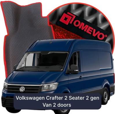 EVA Autoteppiche OMEVO für Volkswagen Crafter 2-Sitzer 2 gen Kastenwagen 2 Türer (2016-2026)