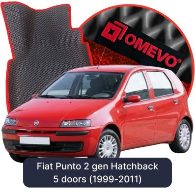 EVA Autoteppiche OMEVO für Fiat Punto 2 gen Kompakt 5 Türer (1999-2011)