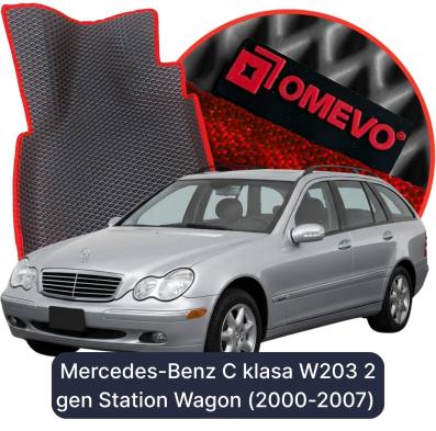 EVA Autoteppiche OMEVO für Mercedes-Benz C klasa W203 2 gen Kombi (2000-2007)