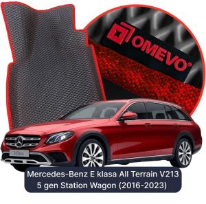 OMEVO 5D Pro EVA Fußmatten für Mercedes-Benz E klasa All Terrain V213 5 gen Kombi (2016-2023)