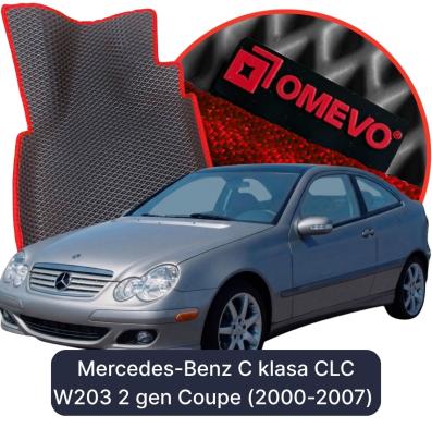 EVA Autoteppiche OMEVO für Mercedes-Benz C klasa CLC W203 2 gen Coupe (2000-2007)