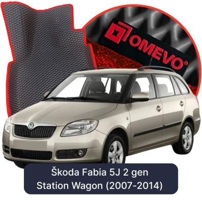EVA Autoteppiche OMEVO für Škoda Fabia 5J 2 gen Kombi (2007-2014)