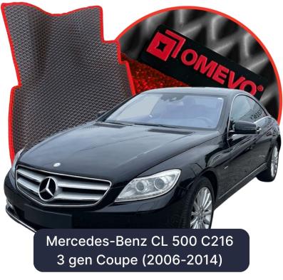 EVA Autoteppiche OMEVO für Mercedes-Benz CL 500 C216 3 gen Coupe (2006-2014)