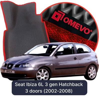 EVA Autoteppiche OMEVO für Seat Ibiza 6L 3 gen Kompakt 3 Türer (2002-2008)