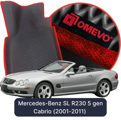 EVA Autoteppiche OMEVO für Mercedes-Benz SL R230 5 gen Cabrio (2001-2011)