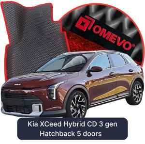 OMEVO 5D Pro EVA Fußmatten für Kia XCeed Hybrid CD 3 gen Kompakt 5 Türer (2019-2026)