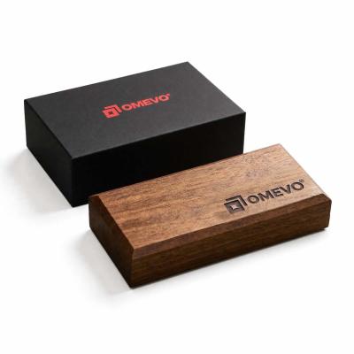 OMEVO Auto-Diffusor aus Holz – Braun | Coconut & Sandalwood