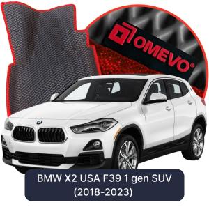 OMEVO 5D Pro EVA Fußmatten für BMW X2 USA F39 1 gen SUV (2018-2023)