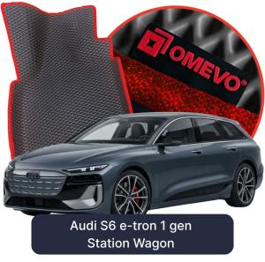 OMEVO 5D Pro EVA Fußmatten für Audi S6 e-tron 1 gen Kombi (2024-2026)