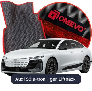OMEVO 5D Pro EVA Fußmatten für Audi S6 e-tron 1 gen Liftback (2024-2026)