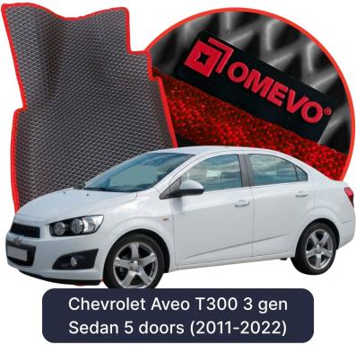 EVA Autoteppiche OMEVO für Chevrolet Aveo T300 3 gen Limousine 5 Türen (2011-2022)