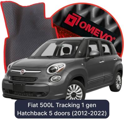 EVA Autoteppiche OMEVO für Fiat 500L Tracking 1 gen Kompakt 5 Türer (2012-2022)