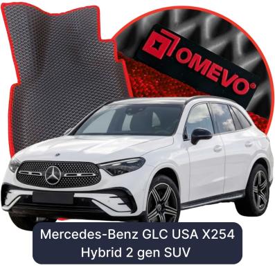 EVA Autoteppiche OMEVO für Mercedes-Benz GLC USA X254 Hybrid 2 gen SUV (2022-2026)