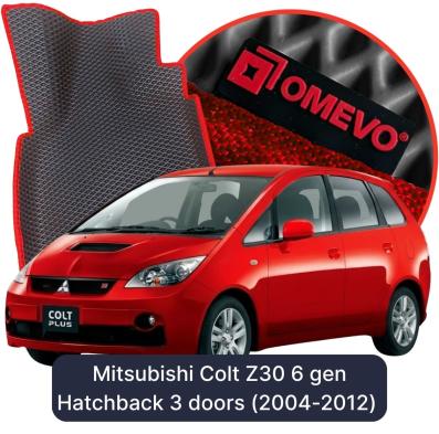 EVA Autoteppiche OMEVO für Mitsubishi Colt Z30 6 gen Kompakt 3 Türer (2004-2012)