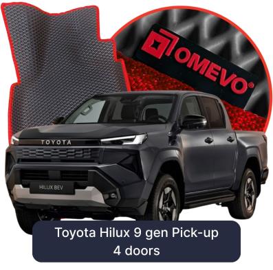 EVA Autoteppiche OMEVO für Toyota Hilux 9 gen Pick-up 4 Türer (2025-2026)