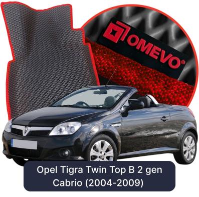 EVA Autoteppiche OMEVO für Opel Tigra Twin Top B 2. gen Cabrio (2004-2009)