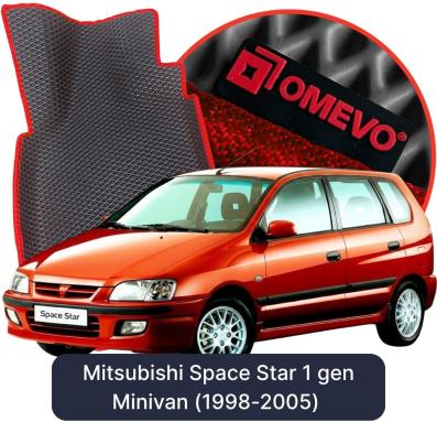EVA Autoteppiche OMEVO für Mitsubishi Space Star 1 gen Minivan (1998-2005)