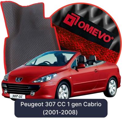 EVA Autoteppiche OMEVO für Peugeot 307 CC 1 gen Cabrio (2001-2008)