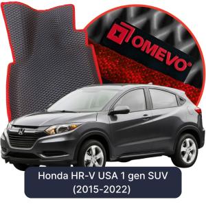OMEVO 5D Pro EVA Fußmatten für Honda HR-V USA 1 gen SUV (2015-2022)