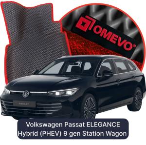 OMEVO 5D Pro EVA Fußmatten für Volkswagen Passat ELEGANCE Hybrid (PHEV) 9 gen Kombi (2024-2026)