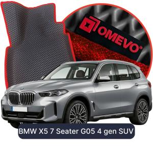 OMEVO 5D Pro EVA Fußmatten für BMW X5 7-Sitzer G05 4 gen SUV (2018-2026)