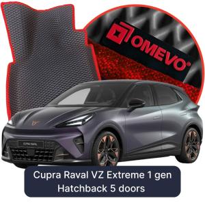 OMEVO 5D Pro EVA Fußmatten für Cupra Raval VZ Extreme 1 gen Kompakt 5 Türer (2026-2027)