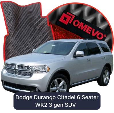 EVA Autoteppiche OMEVO für Dodge Durango Citadel 6-Sitzer WK2 3 gen SUV (2010-2026)