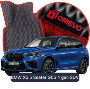 OMEVO 5D Pro EVA Fußmatten für BMW X5 5-Sitzer G05 4 gen SUV (2018-2026)