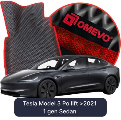 EVA Autoteppiche OMEVO für Tesla Model 3 Po lift >2021 1 gen Limousine (2017-2026)