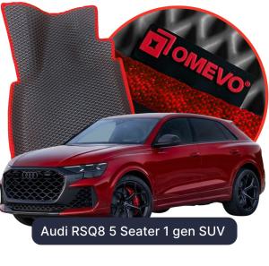 OMEVO 5D Pro EVA Fußmatten für Audi RSQ8 5-Sitzer 1 gen SUV (2018-2026)