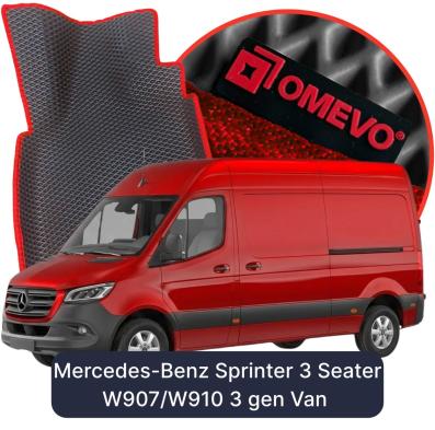 EVA Autoteppiche OMEVO für Mercedes-Benz Sprinter 3-Sitzer W907/W910 3 gen Van (2018-2026)