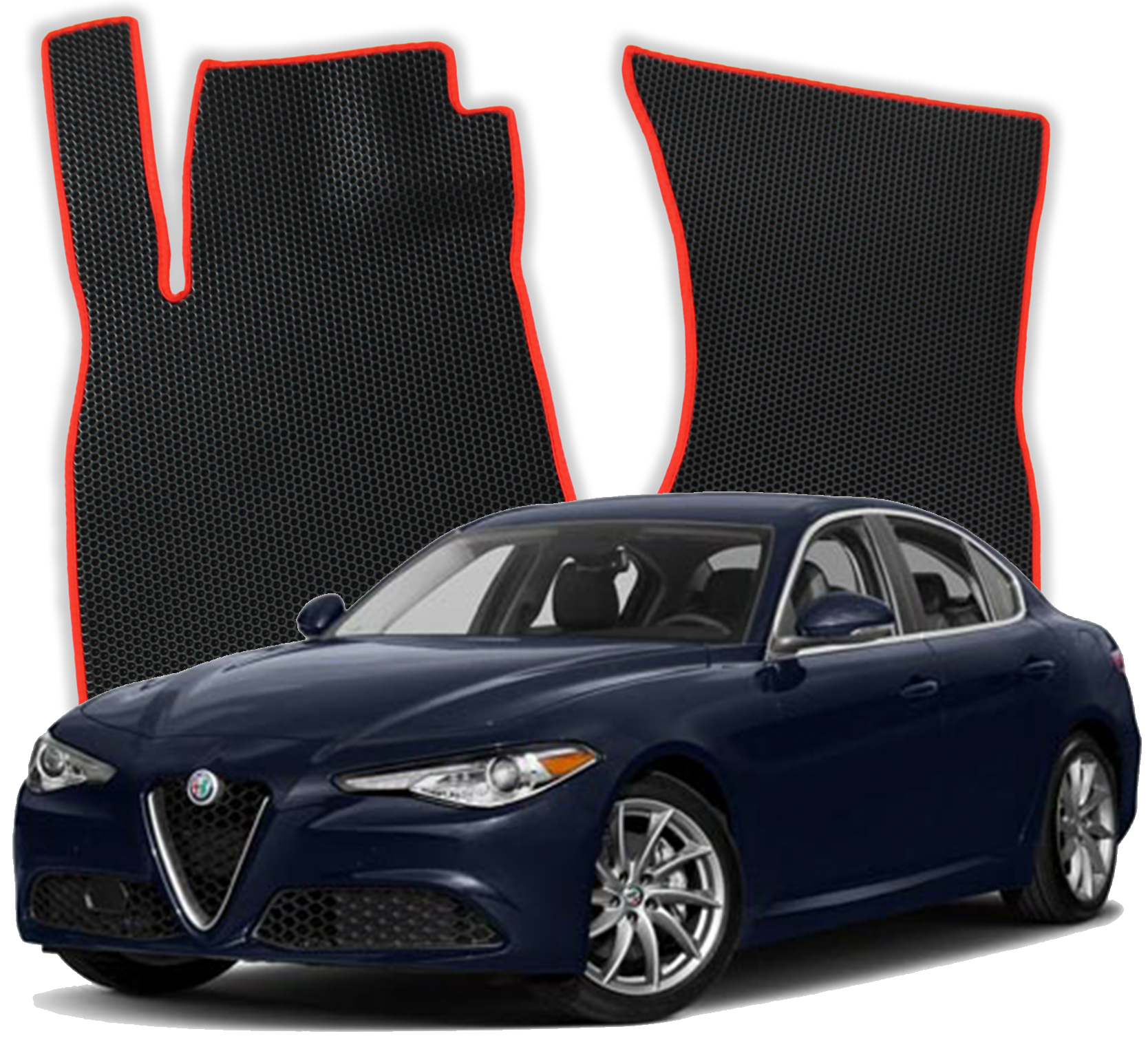 OMEVO EVA Fußmatten für Alfa Romeo Giulia 1 gen Limousine (2016-2025)