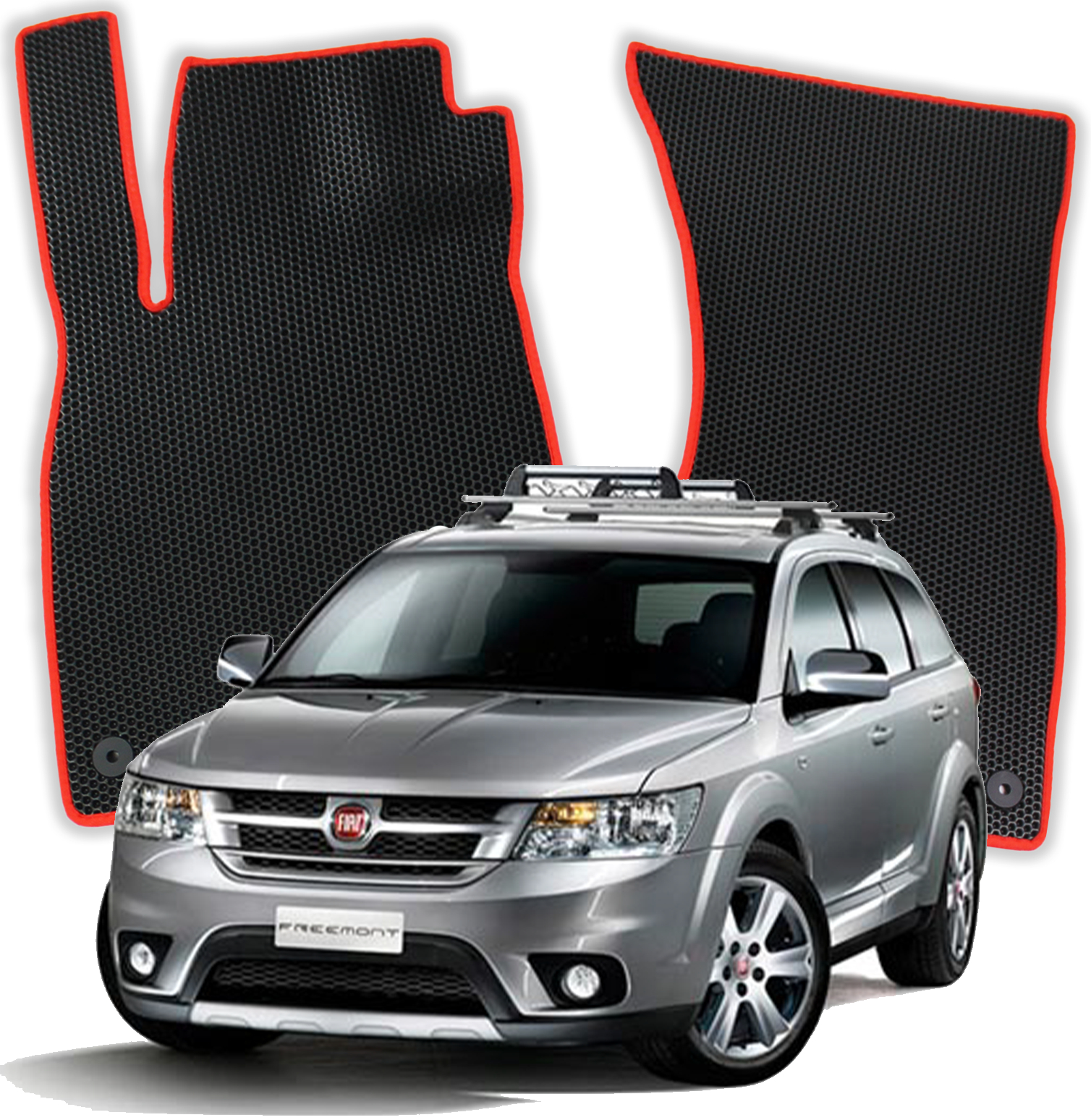 OMEVO EVA Fußmatten für Fiat Freemont 1 gen SUV (2011-2015)