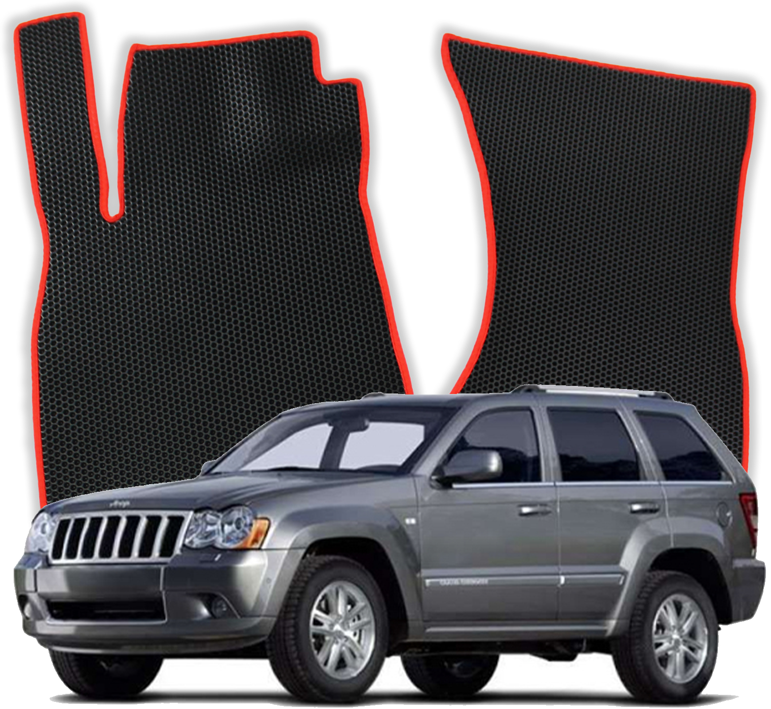 OMEVO EVA Fußmatten für Jeep Grand Cherokee 3 gen SUV (2004-2010)