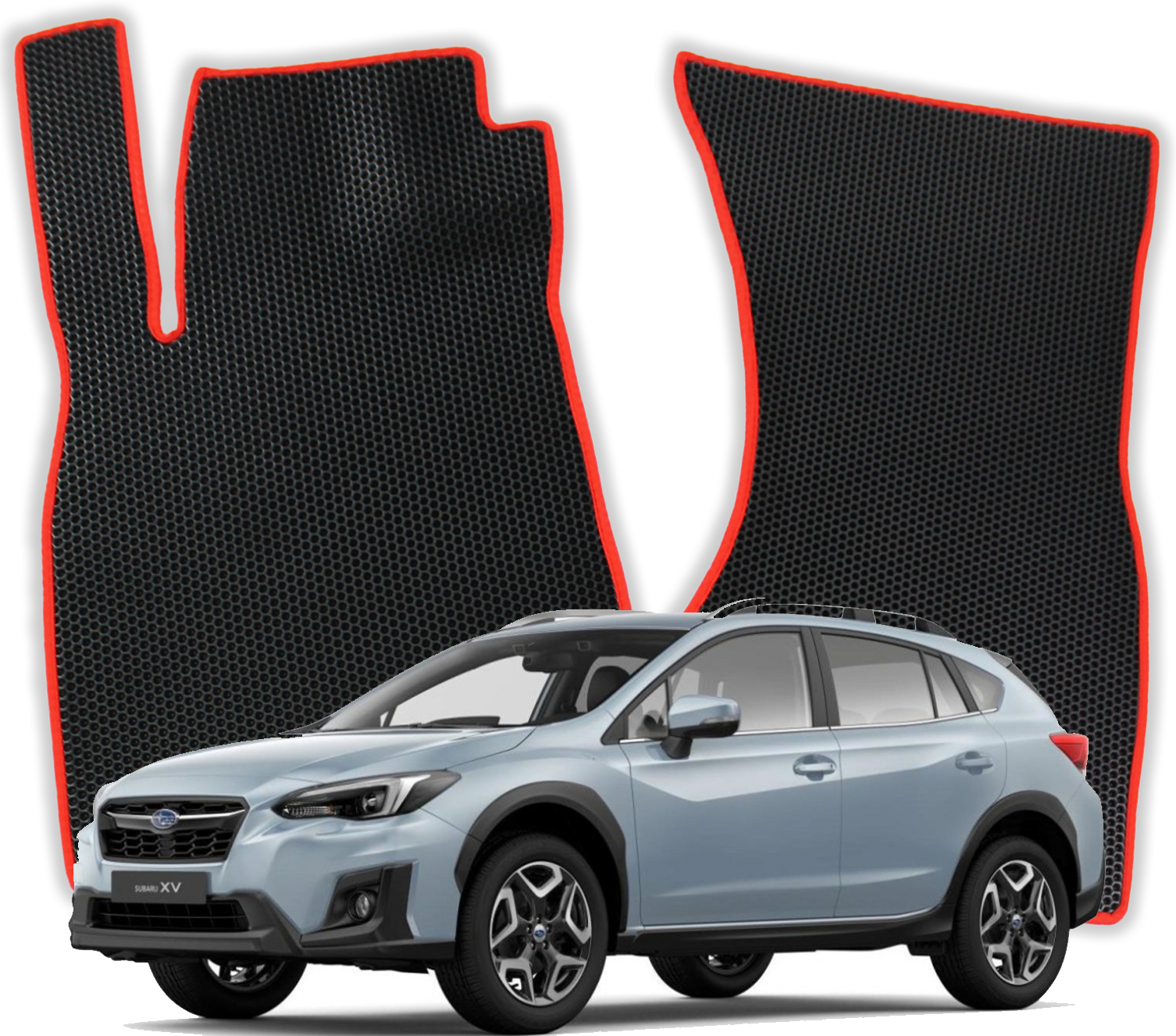 OMEVO EVA Fußmatten für Subaru XV GT 2 gen SUV (2018-2023)