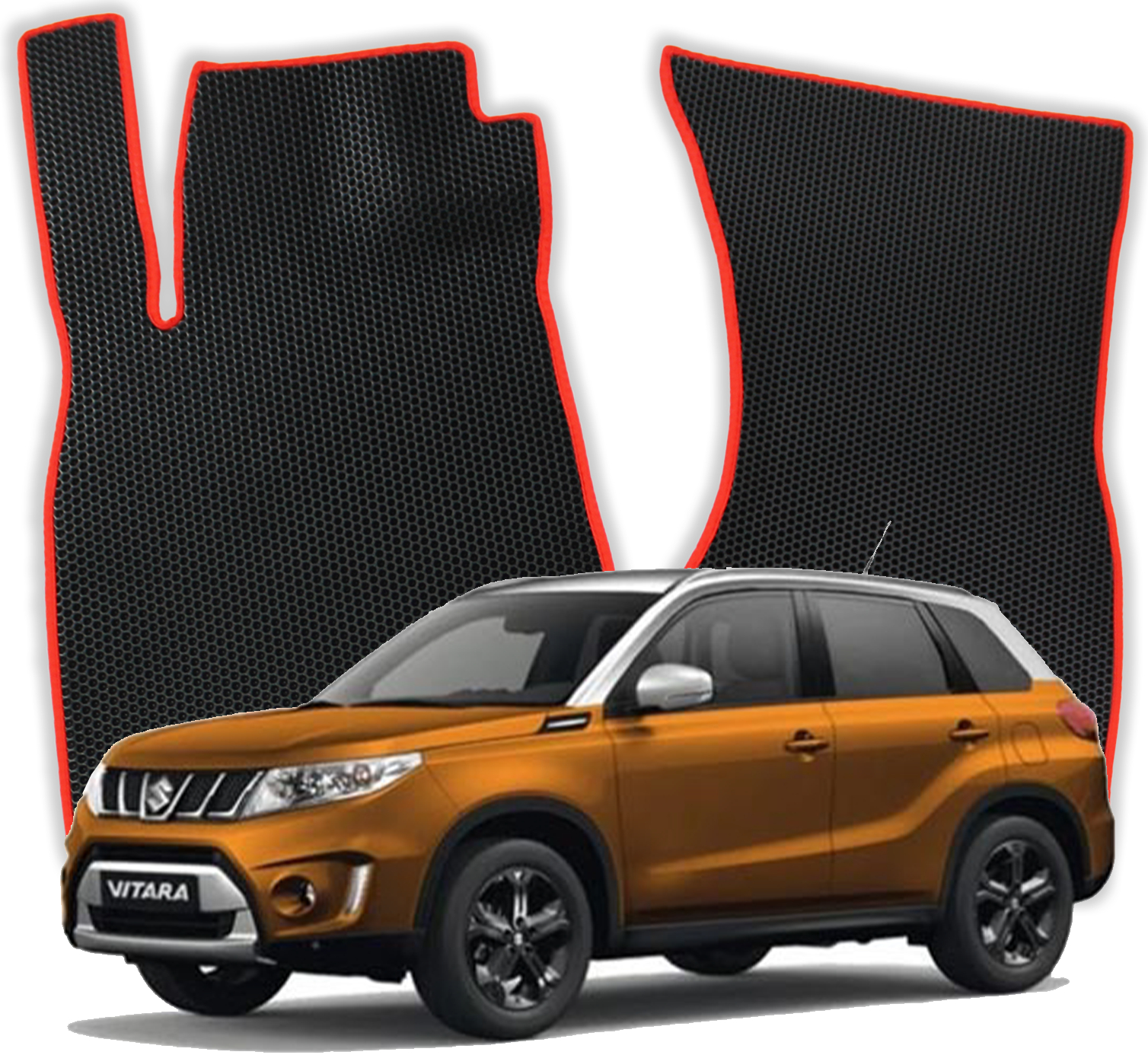 OMEVO EVA Fußmatten für Suzuki Vitara 2 gen SUV (2015-2025)