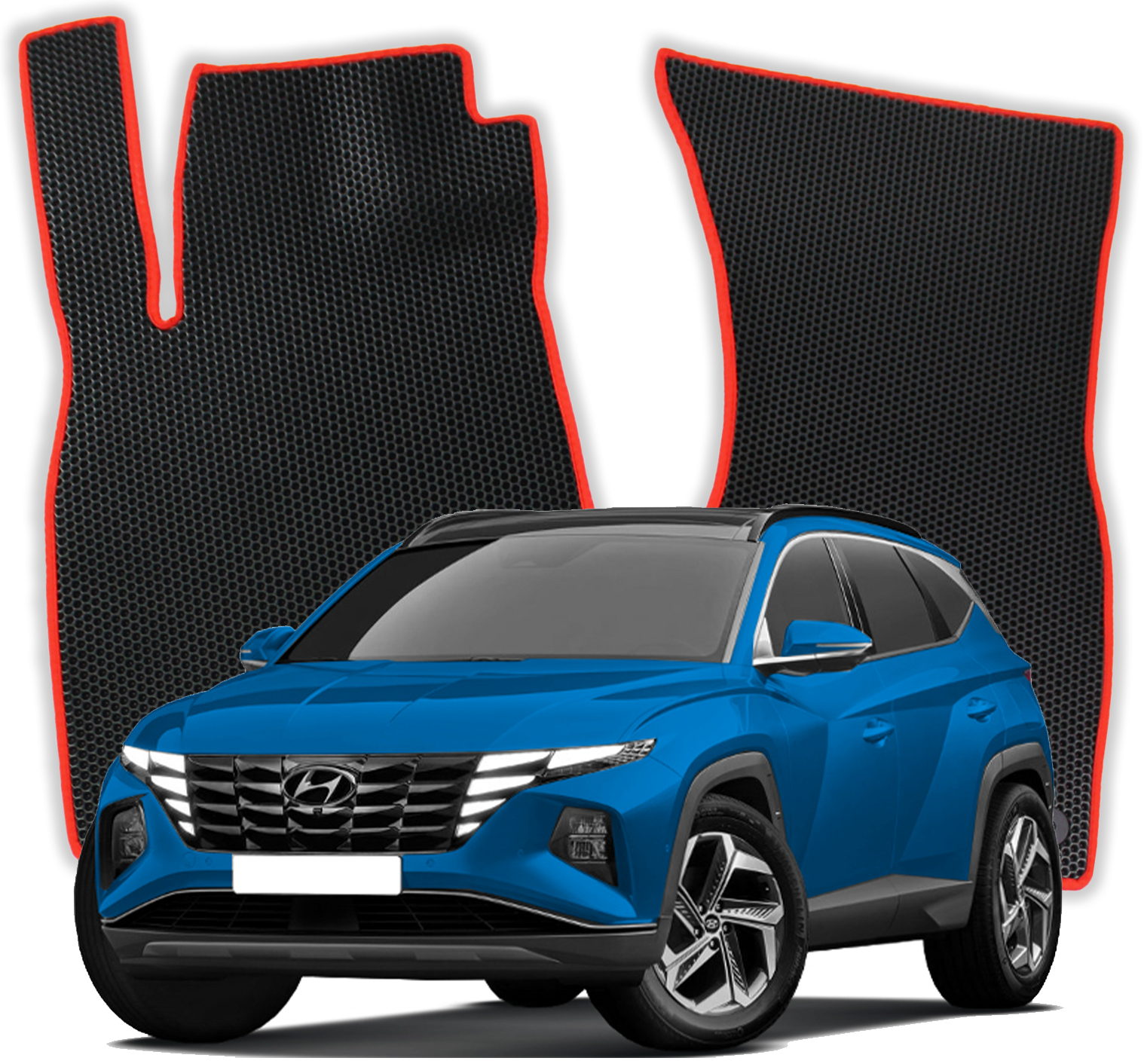 OMEVO EVA Fußmatten für Hyundai Tucson NX4 4 gen SUV (2020-2025)