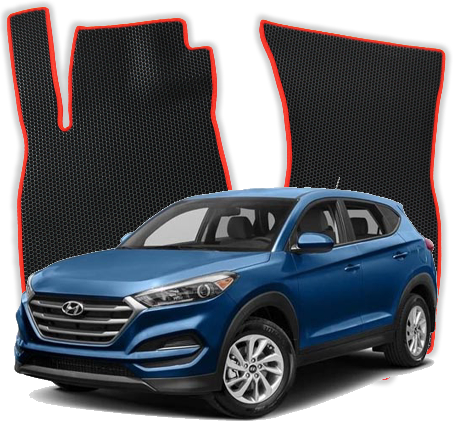 OMEVO EVA Fußmatten für Hyundai Tucson TL 3 gen SUV (2015-2020)
