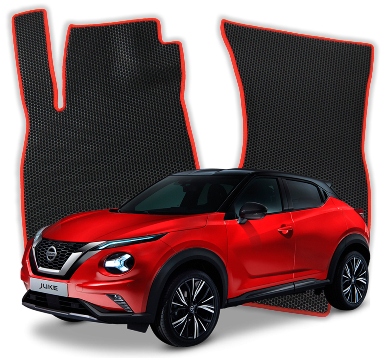 OMEVO EVA Fußmatten für Nissan Juke N-Connecta 2 gen SUV (2019-2025)