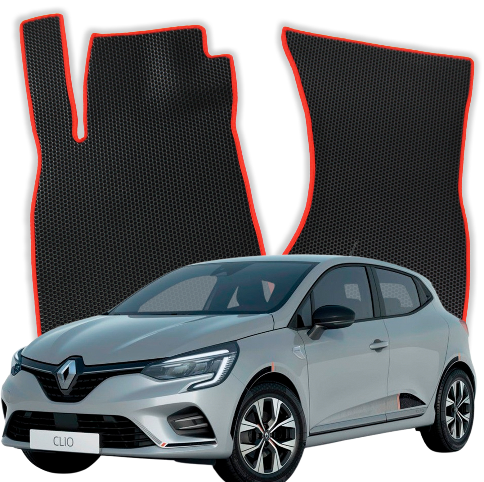 OMEVO EVA Fußmatten für Renault Clio 5 gen Kompakt 5 Türer (2019-2024)