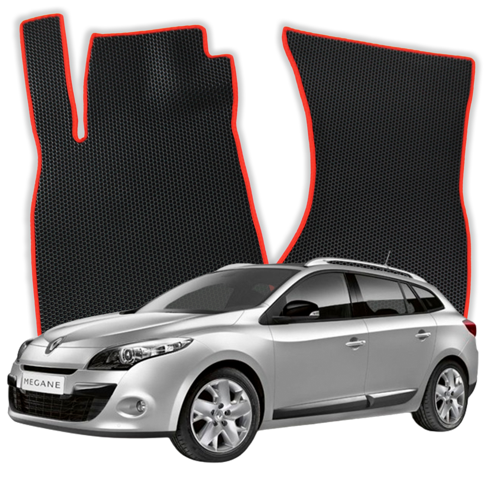 OMEVO EVA Fußmatten für Renault Megane 3 gen Kombi (2008-2016)