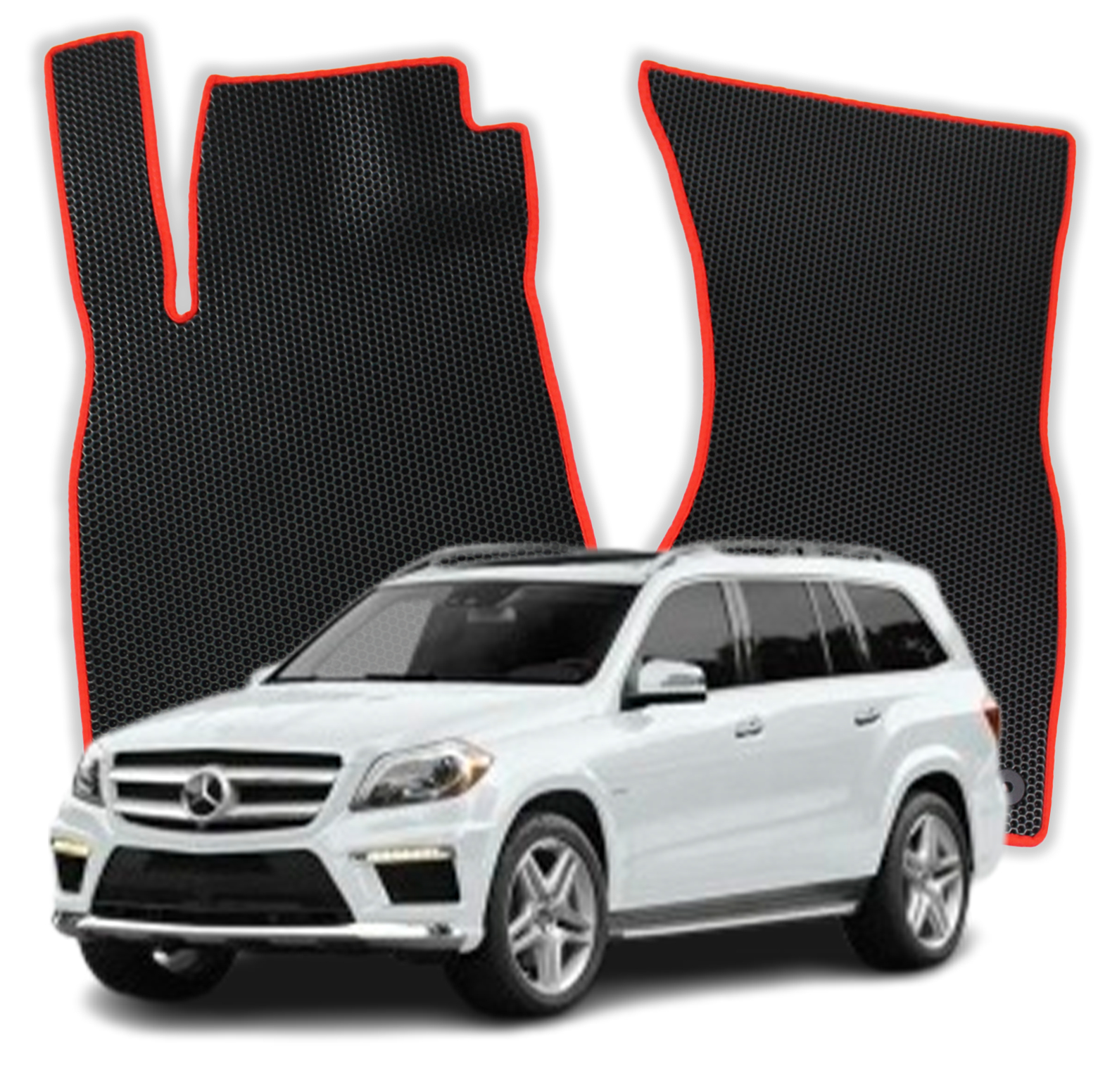 OMEVO EVA Fußmatten für Mercedes-Benz GL X164 1 gen SUV (2006-2012)