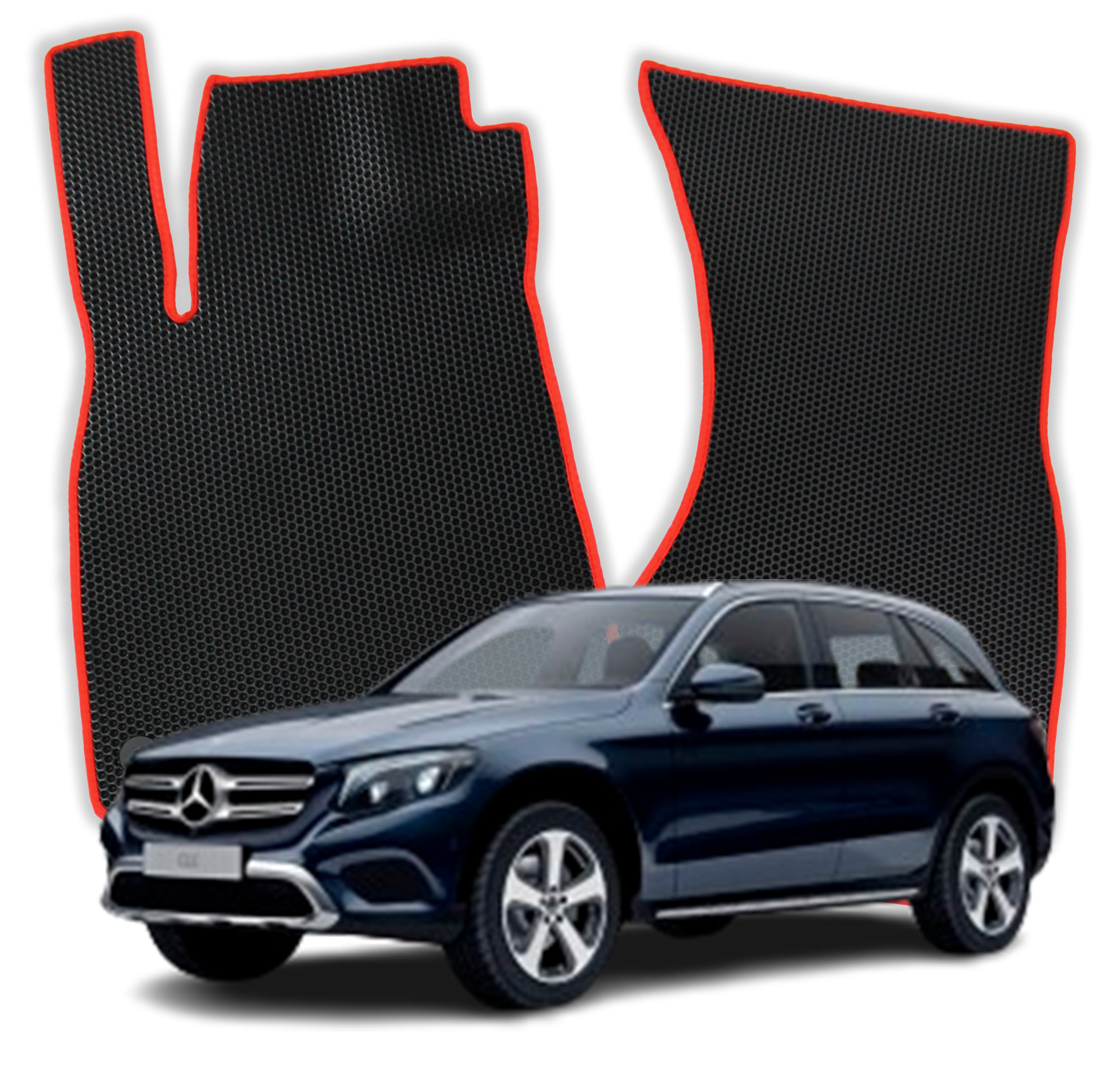OMEVO EVA Fußmatten für Mercedes-Benz GLC X253 1 gen SUV (2015-2022)