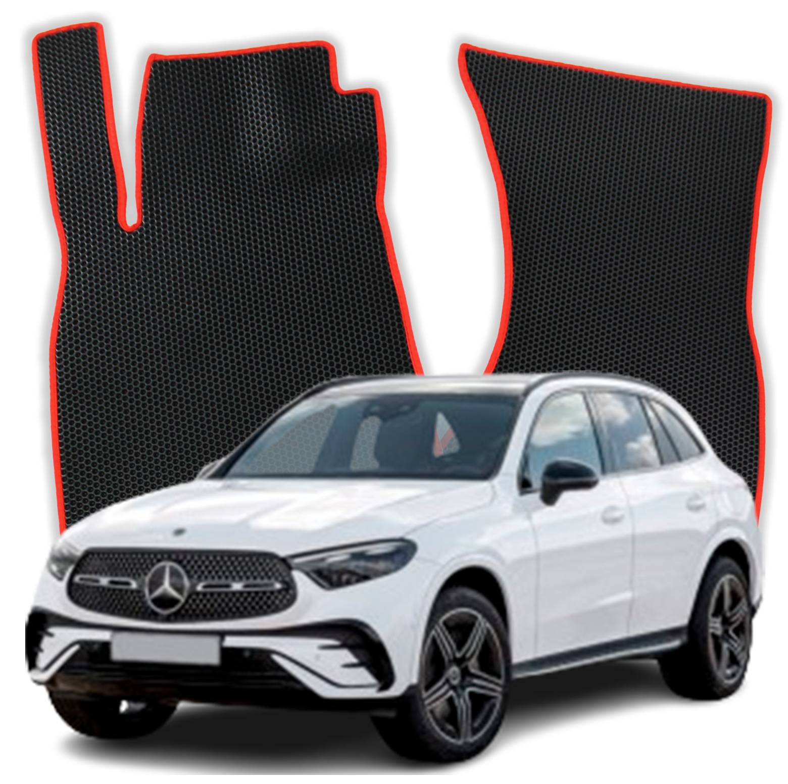 OMEVO EVA Fußmatten für Mercedes-Benz GLC 220D 2 gen SUV (2022-2025)
