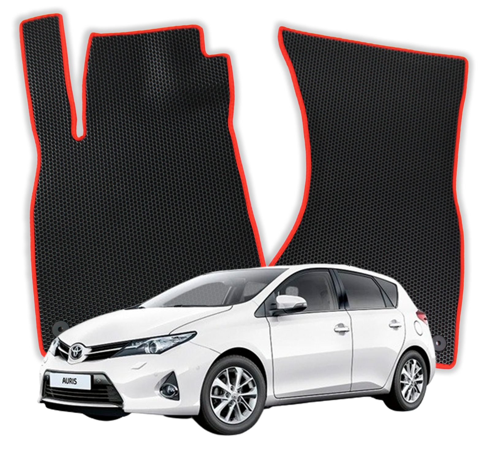 OMEVO EVA Fußmatten für Toyota Auris E180 2 gen Kompakt 5 Türer (2012-2018)