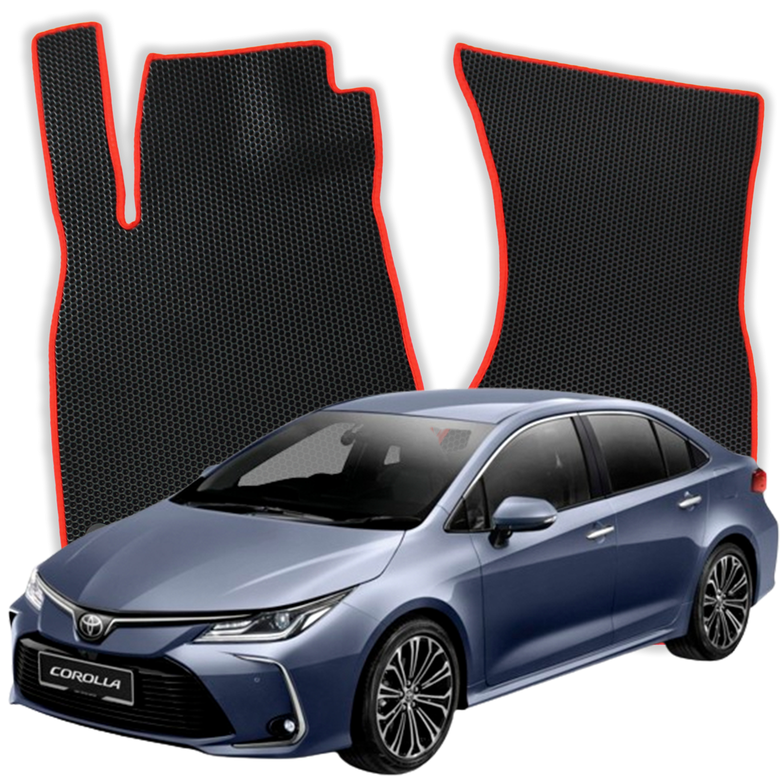OMEVO EVA Fußmatten für Toyota Corolla E210 12 gen Limousine (2018-2025)