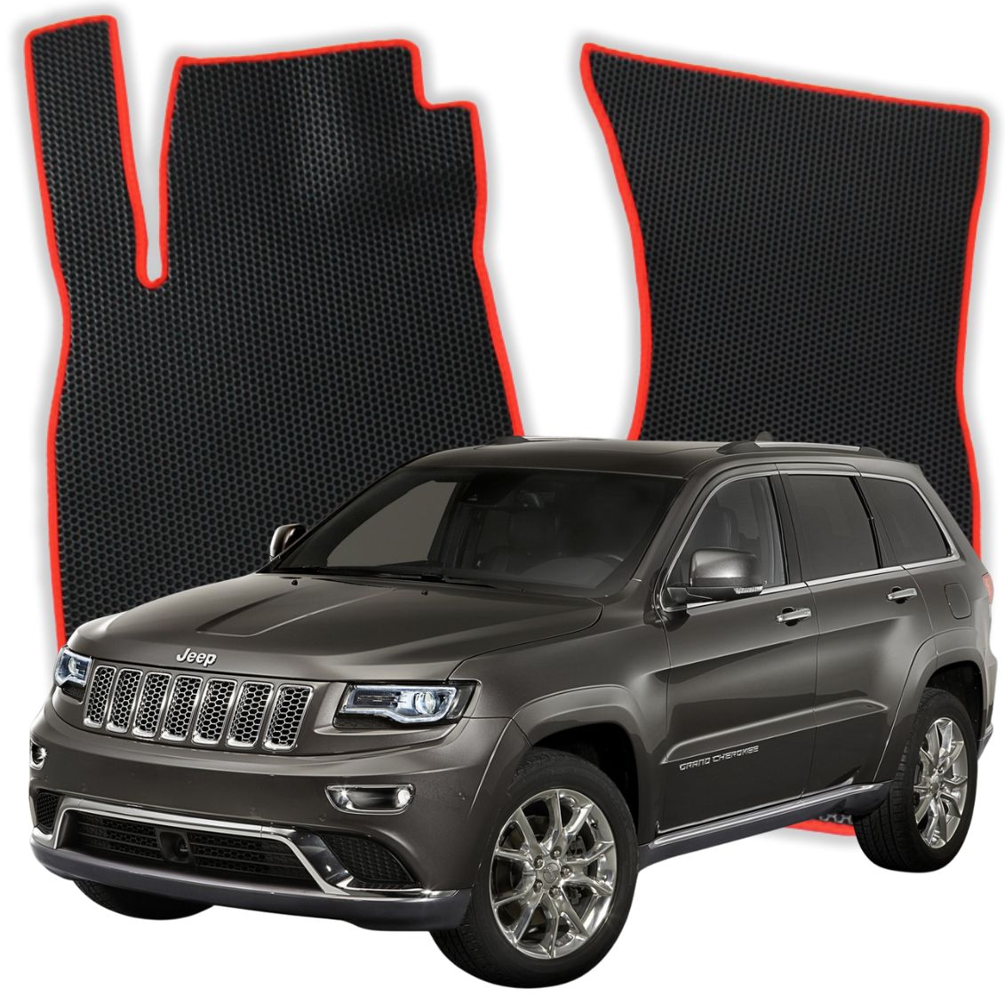 OMEVO EVA Fußmatten für Jeep Grand Cherokee Oveland  4 gen SUV (2010-2021)